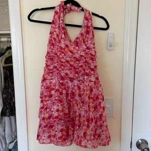 Cute polka dot pink dress